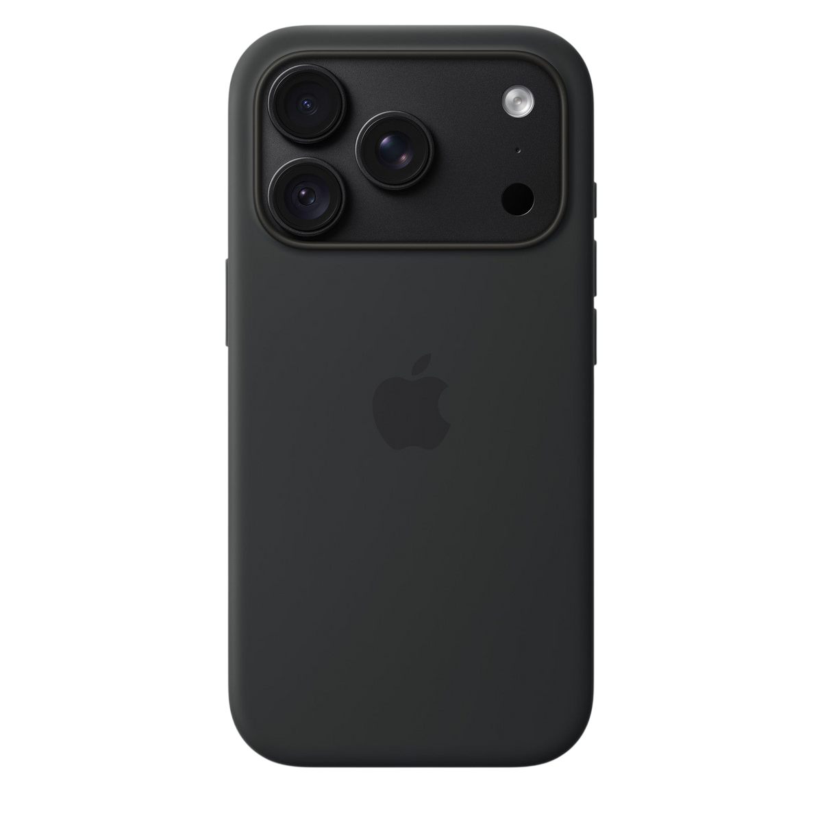 Apple iPhone 18 Pro Silicone Case with MagSafe in Black #color_black