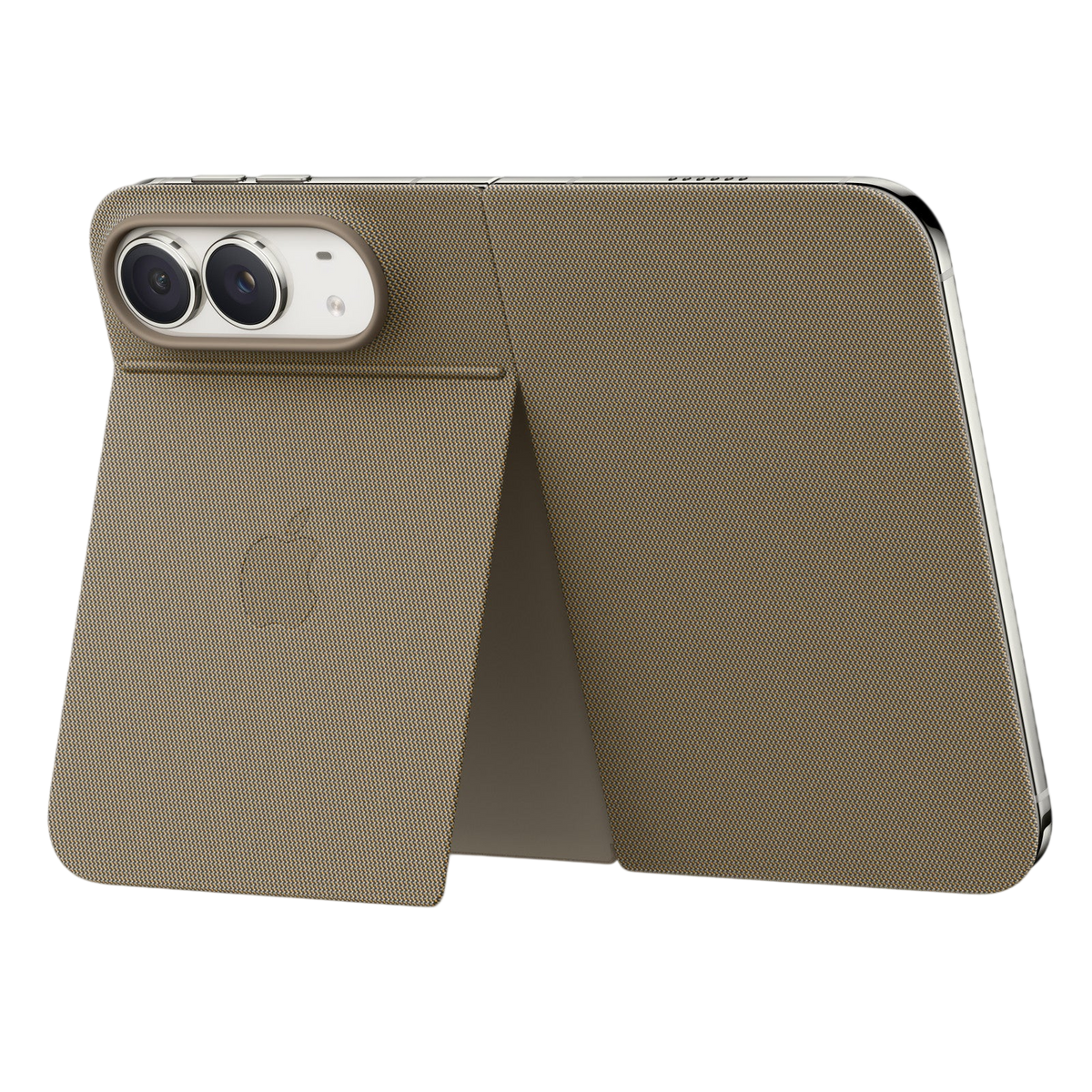 Apple iPhone Duo Folio with Kickstand in Taupe #color_taupe