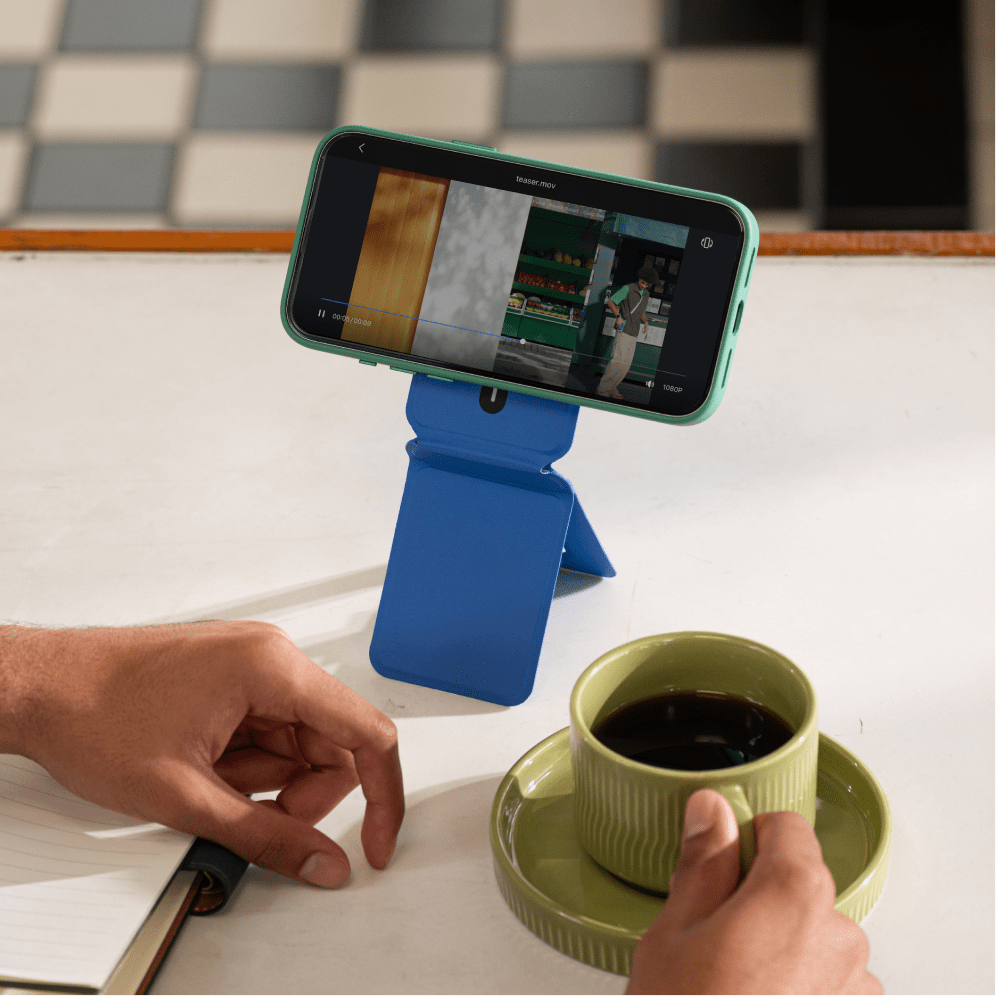 Moft Snap Phone Tripod Stand MOVAS™ - MagSafe Compatible - Jet Black