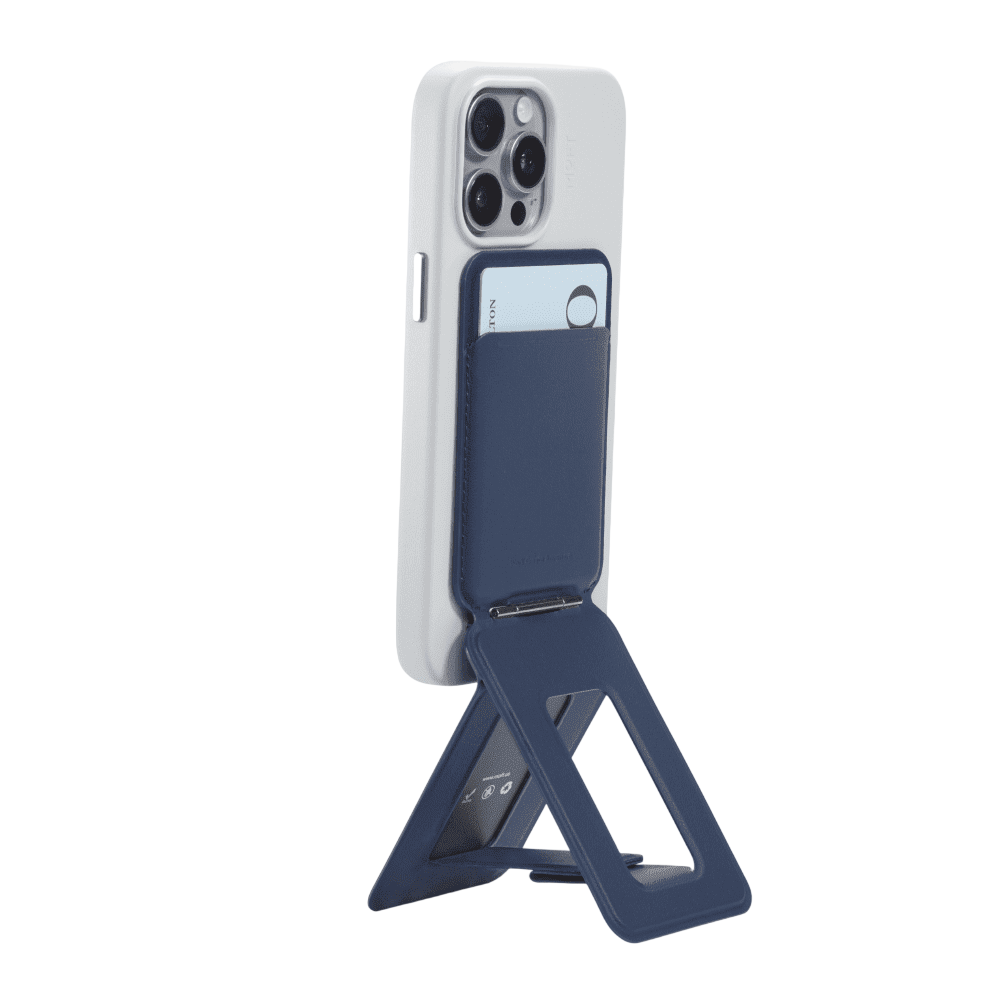 Moft Snap Phone Tripod Wallet MOVAS™ - MagSafe Compatible - Navy Blue