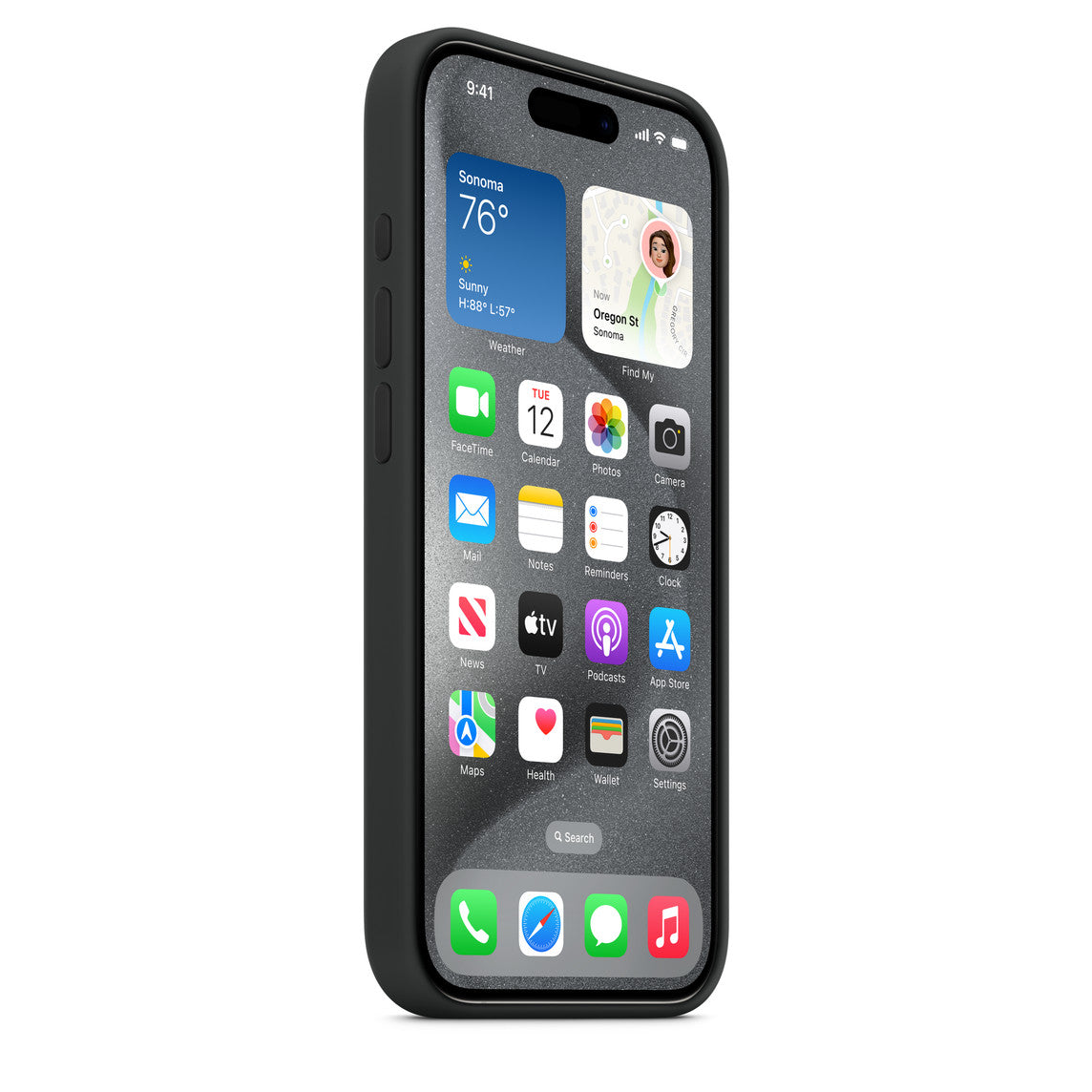 Apple iPhone 15 Pro Silicone Case with MagSafe