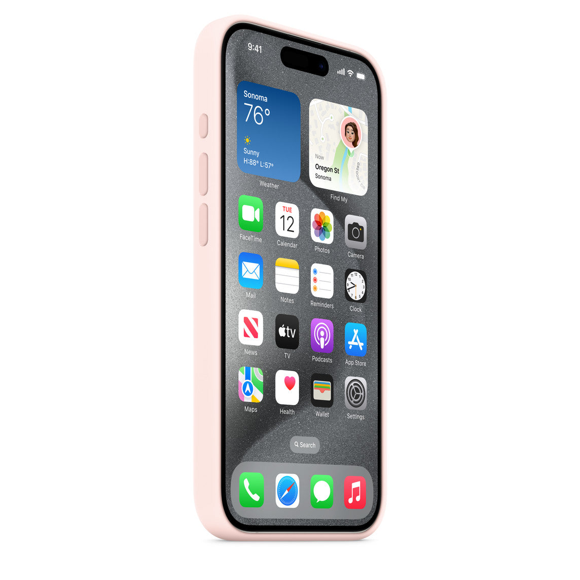 Apple iPhone 15 Pro Silicone Case with MagSafe