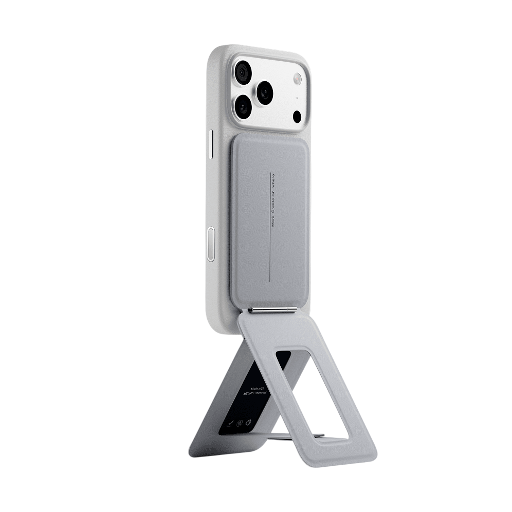 Moft Snap Phone Tripod Stand MOVAS™ - MagSafe Compatible - Cement