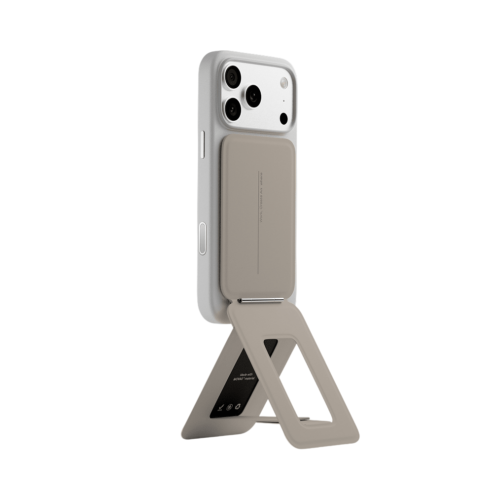 Moft Snap Phone Tripod Stand MOVAS™ - MagSafe Compatible - Taupe