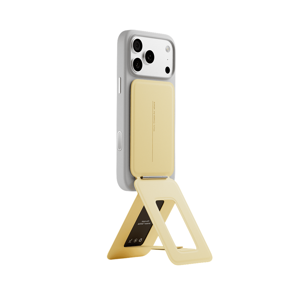 Moft Snap Phone Tripod Stand MOVAS™ - MagSafe Compatible - Wonder Yellow