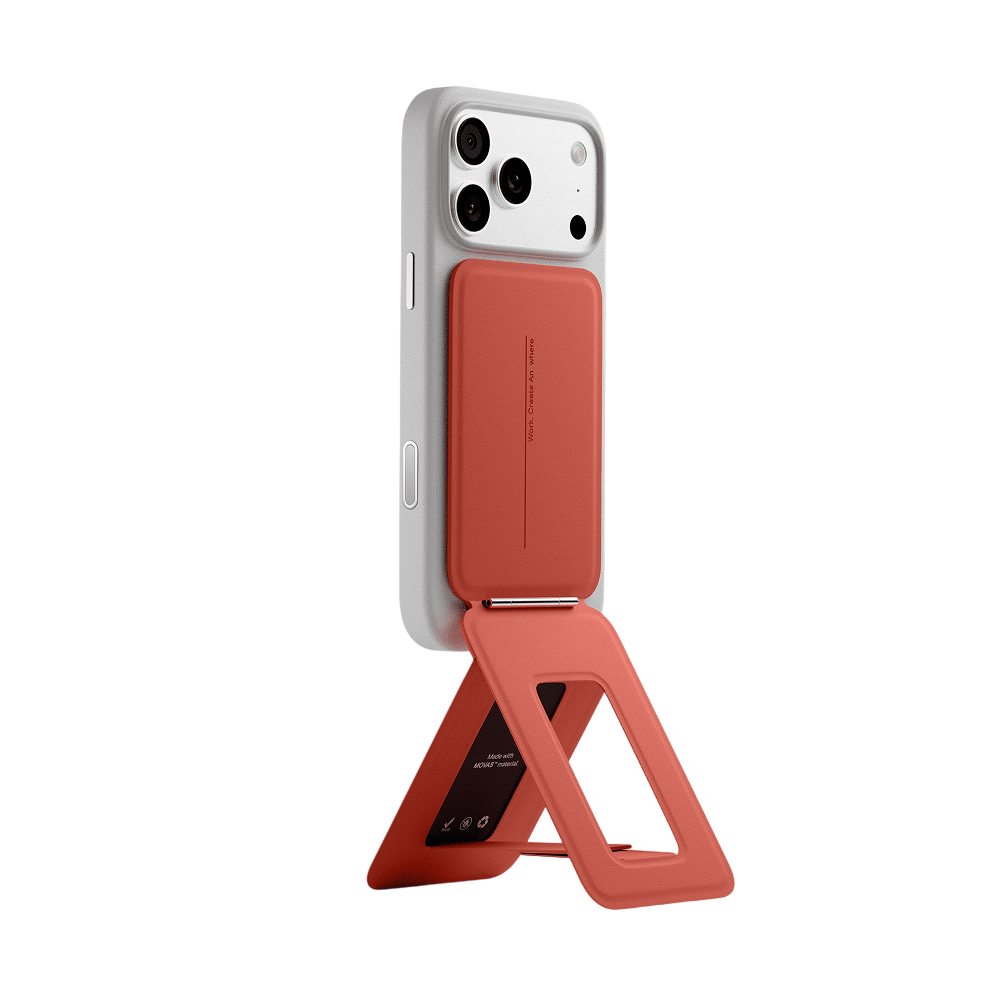 Moft Snap Phone Tripod Stand MOVAS™ - MagSafe Compatible - Clay
