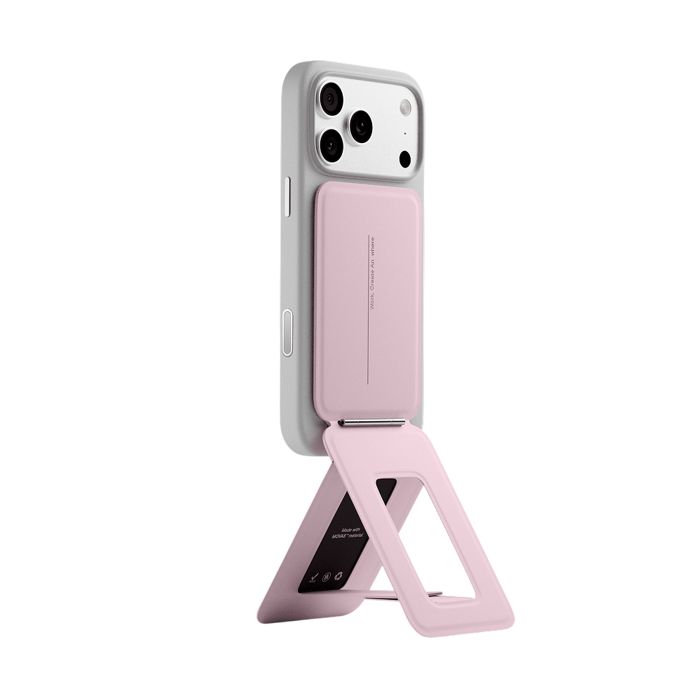 Moft Snap Phone Tripod Stand MOVAS™ - MagSafe Compatible - Blush