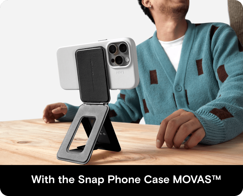 Moft Snap Phone Tripod Stand MOVAS™ - MagSafe Compatible - Misty Cove