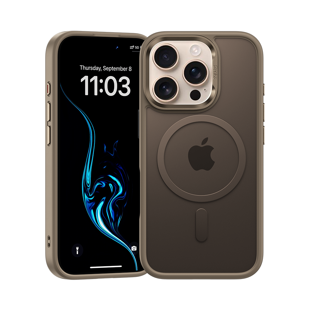 Benks Mist Phone Case for iPhone 16 Pro Max - Gold