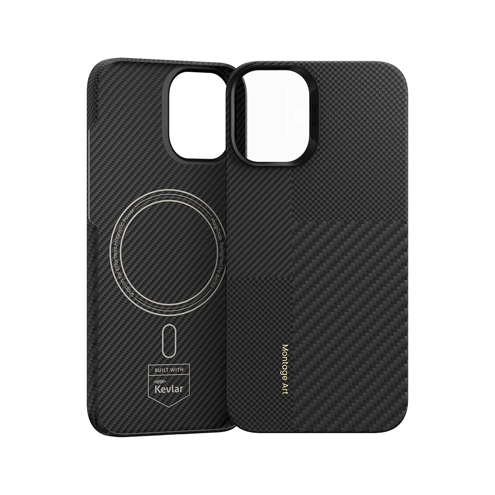 Benks Montage ArmorAir Case built with Kevlar® for iPhone 16 Plus