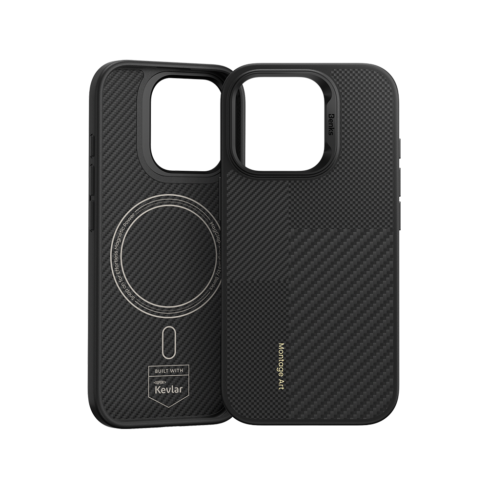 جراب Benks Montage ArmorPro Case built with Kevlar® for iPhone 16 Pro