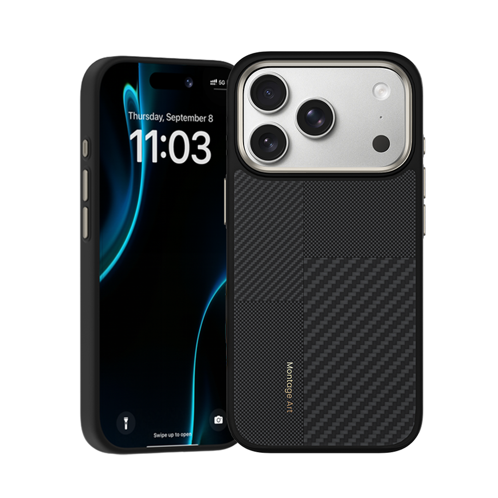 Benks Montage ArmorPro Case built with Kevlar® for iPhone 17 Pro Max / 17 Pro / Air