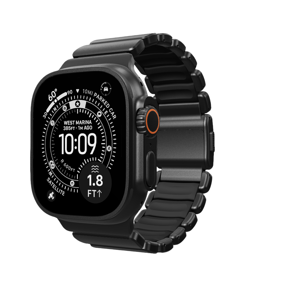 Nomad Stratos Band for Apple Watch Ultra 3 / 2 / 1 - 49mm - Black