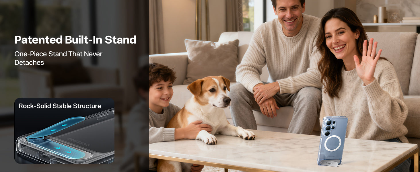 TORRAS Ostand L1 Guardian for Samsung Galaxy S26 Ultra