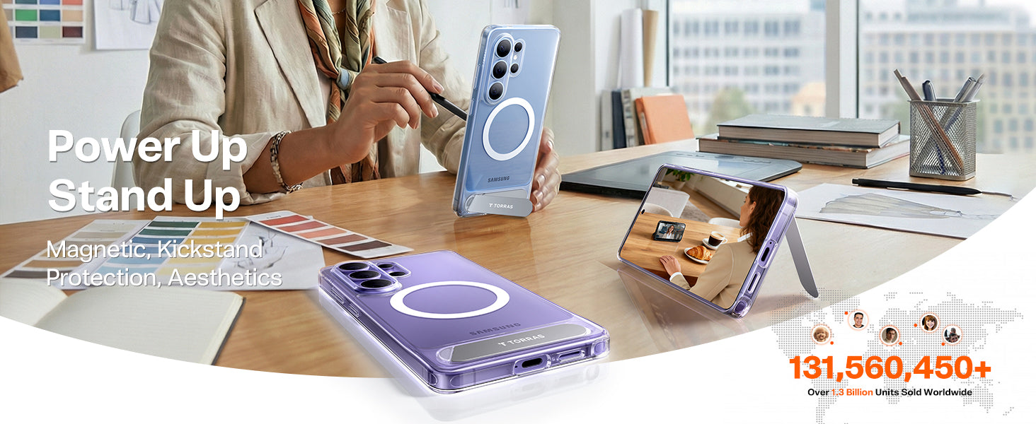 TORRAS Ostand L1 Guardian for Samsung Galaxy S26 Ultra