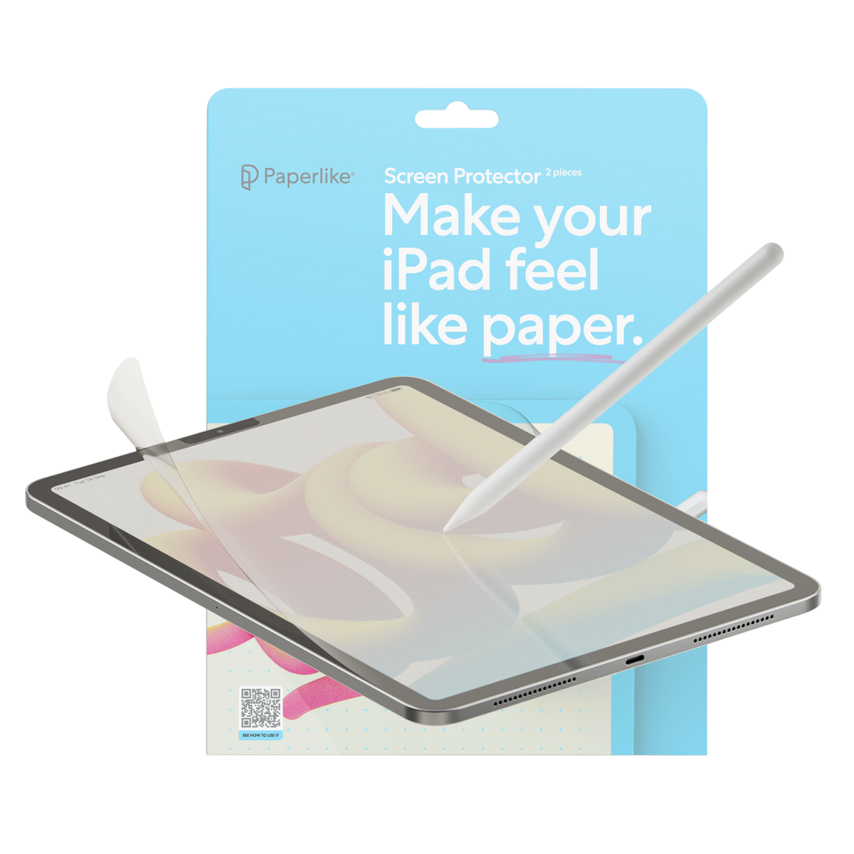 واقي شاشة Paperlike Screen Protector (2 pack) for iPad