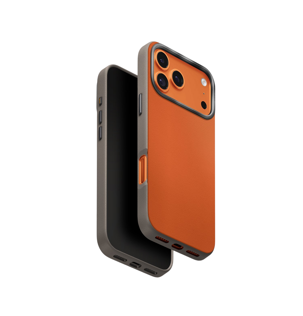 Uniq Lyden DS Dual-Tone Premium Leatherette Case for iPhone 17 Pro Max