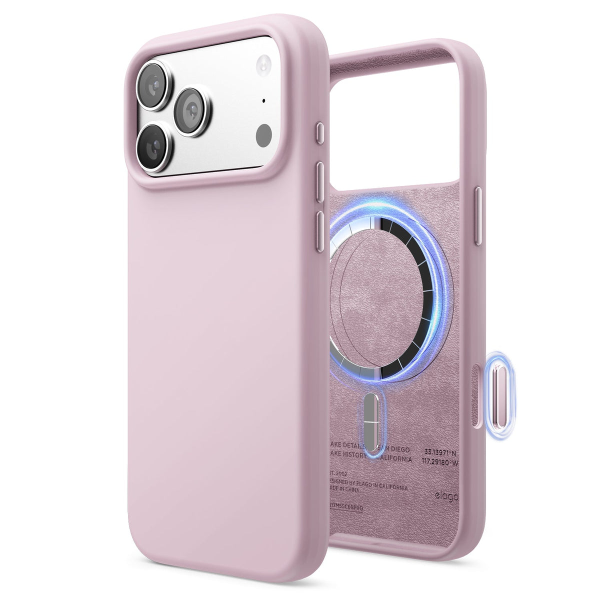 Elago Mag Silicone Case for iPhone 17 Pro Max / iPhone 18 Pro Max - Light Lilac #color_light-lilac