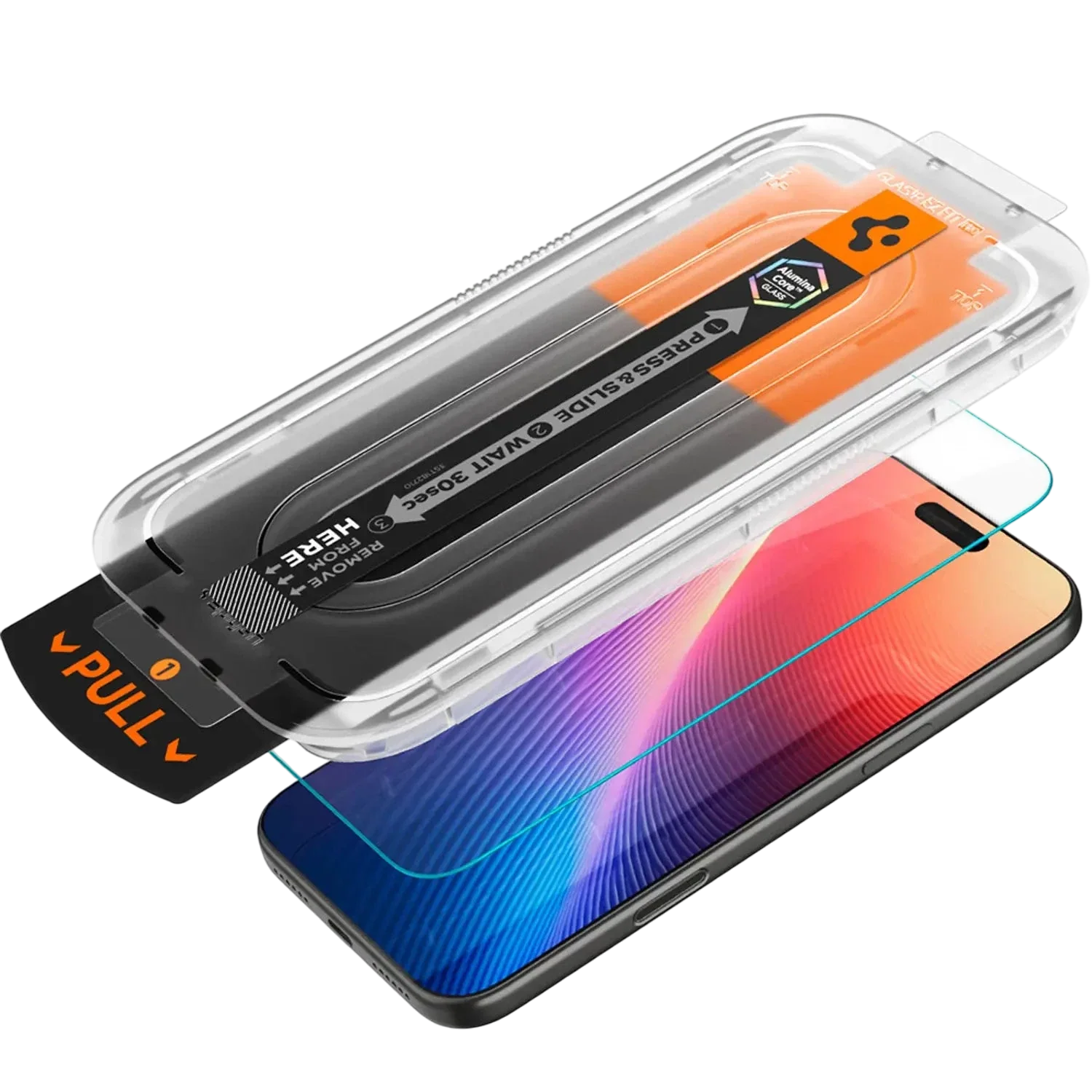 واقي شاشة Spigen MagSafe Clear Case With Screen Protector And Lens Pro