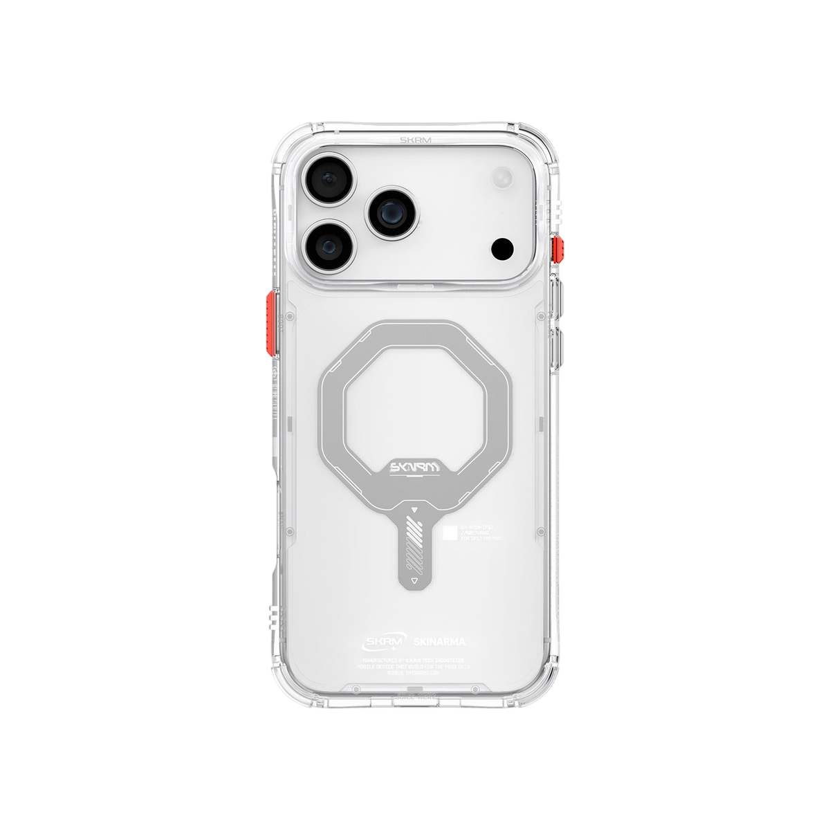 Skinarma Saido Mag-Charge Clear Case for iPhone 17 Pro Max - Clear