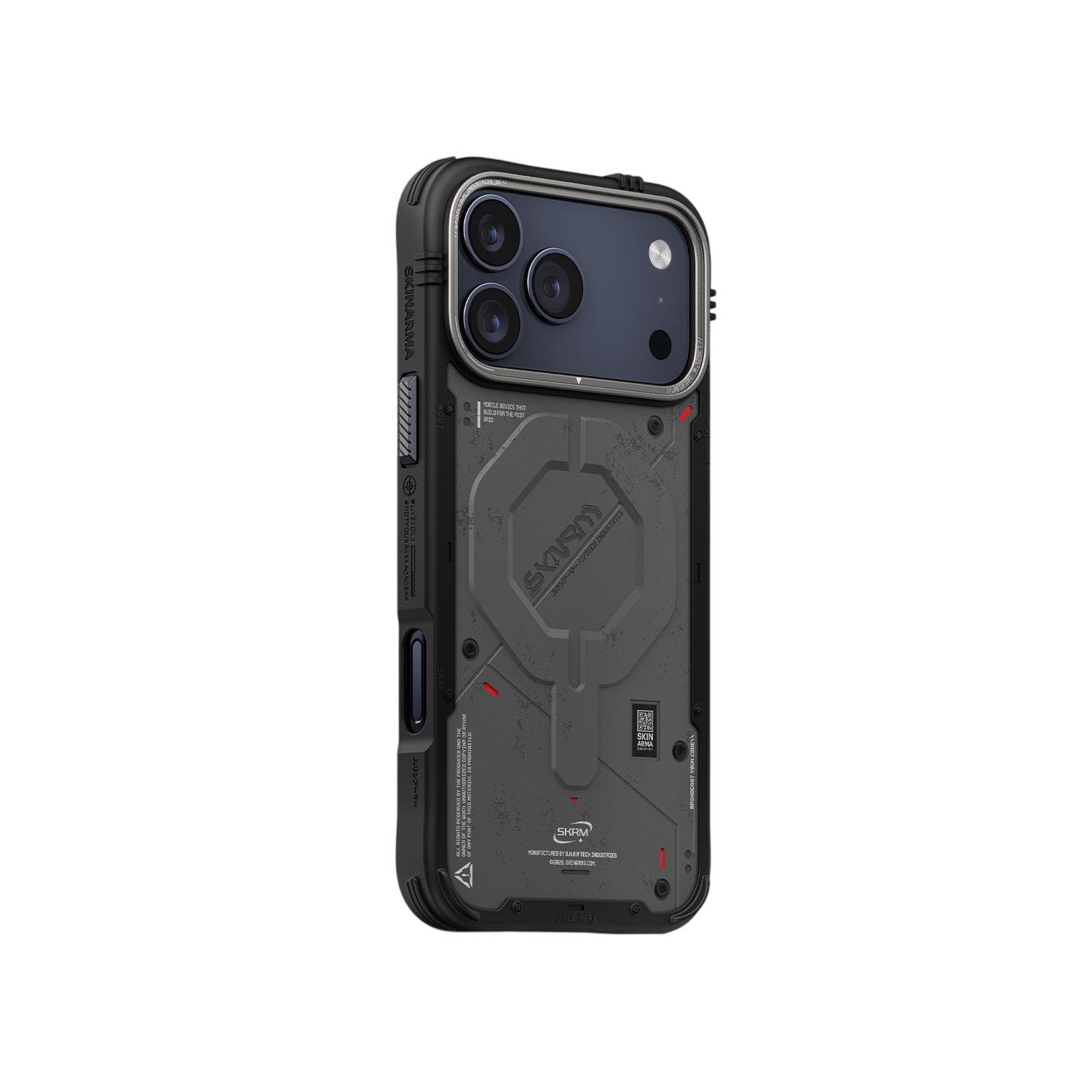Skinarma Vigor Mag-Charge Case for iPhone 17 Pro Max - Charcoal