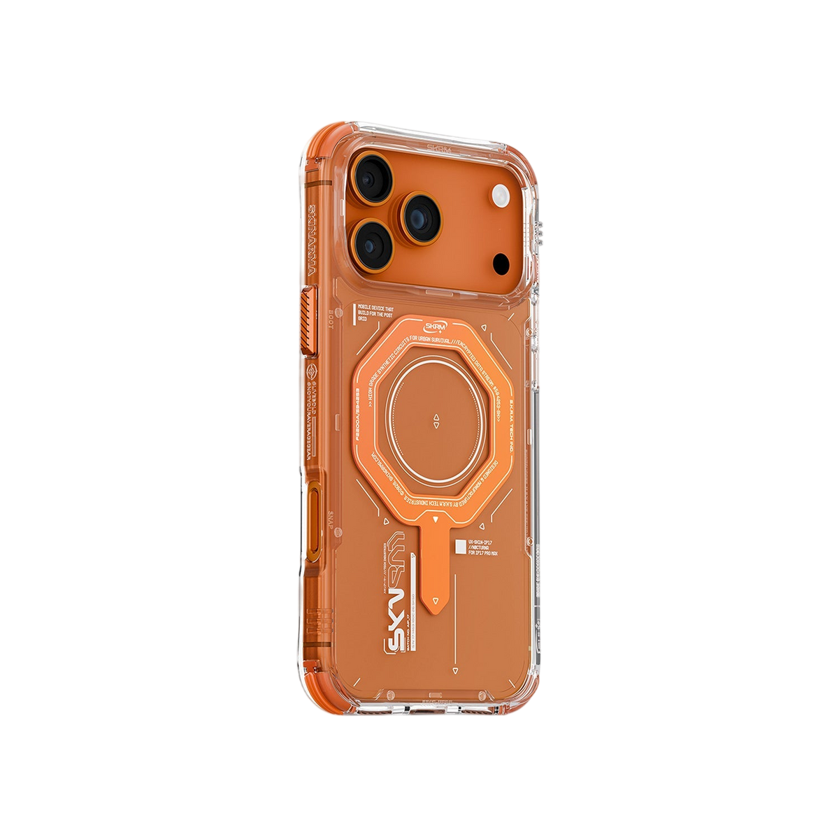 Skinarma Magma Mag-Charge Case for iPhone 17 Pro Max - Orange
