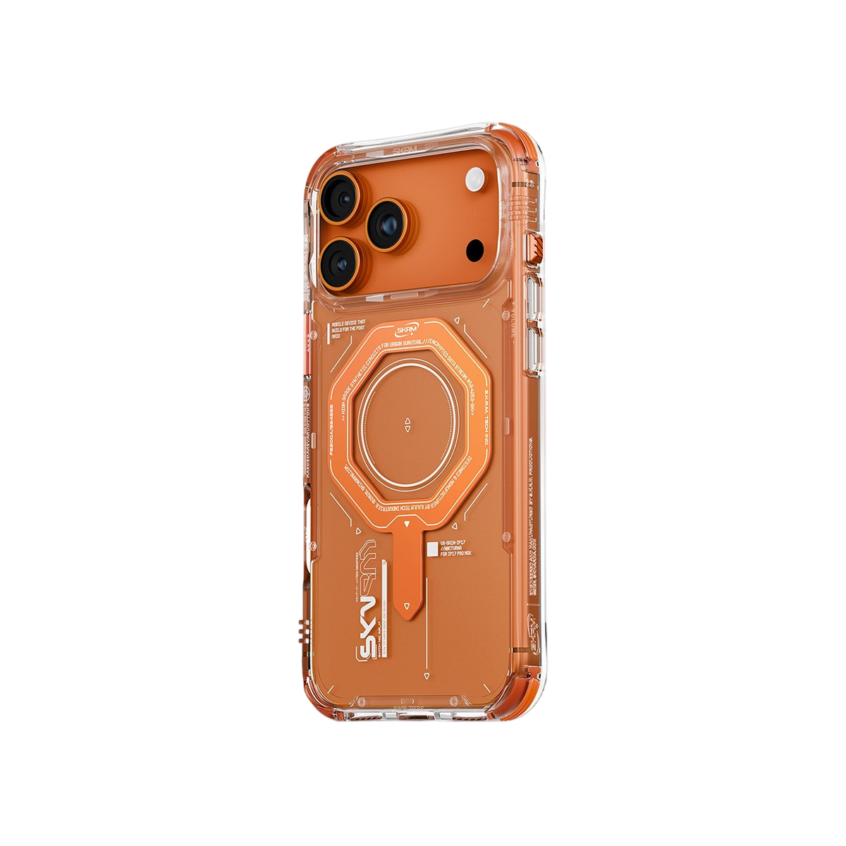 Skinarma Magma Mag-Charge Case for iPhone 17 Pro Max - Orange