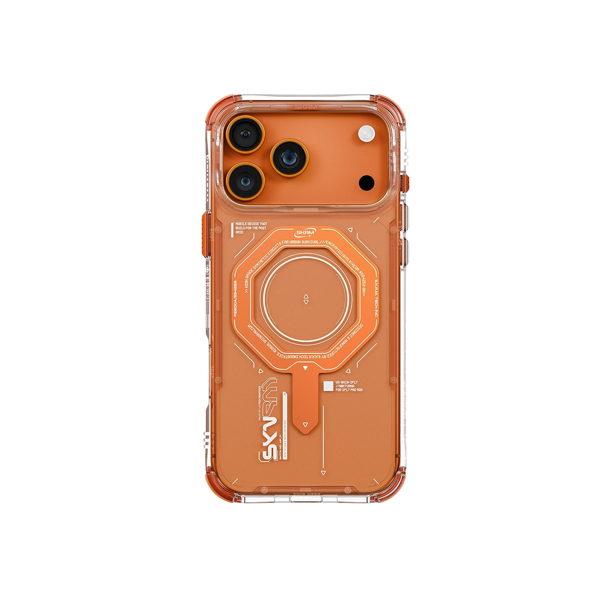 Skinarma Magma Mag-Charge Case for iPhone 17 Pro Max - Orange