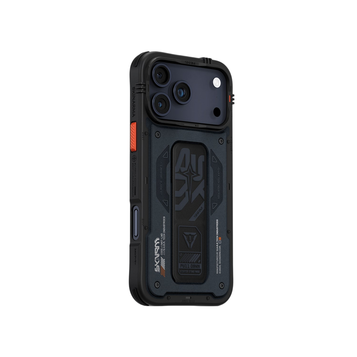 Skinarma Aegis Mag-Charge Grip-Stand Case for iPhone 17 Pro Max - Navy