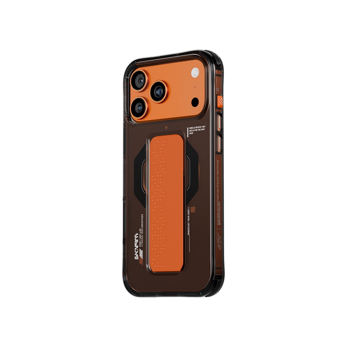Skinarma Haxa Mag-Charge Grip-Stand Case for iPhone 17 Pro Max - Black