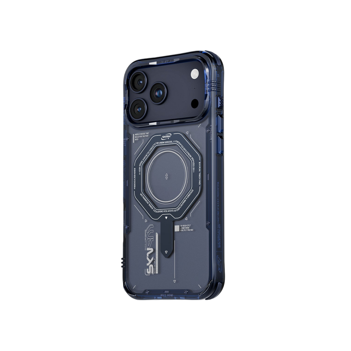 Skinarma Magma Mag-Charge Case for iPhone 17 Pro Max - Navy