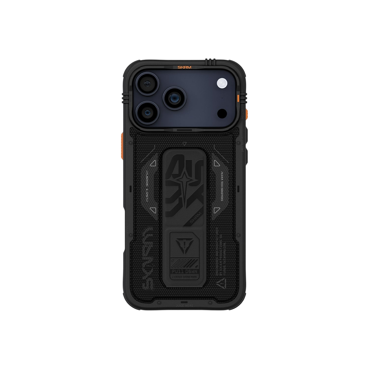 Skinarma Phantom Mag-Charge Grip-Stand Case for iPhone 17 Pro Max - Black