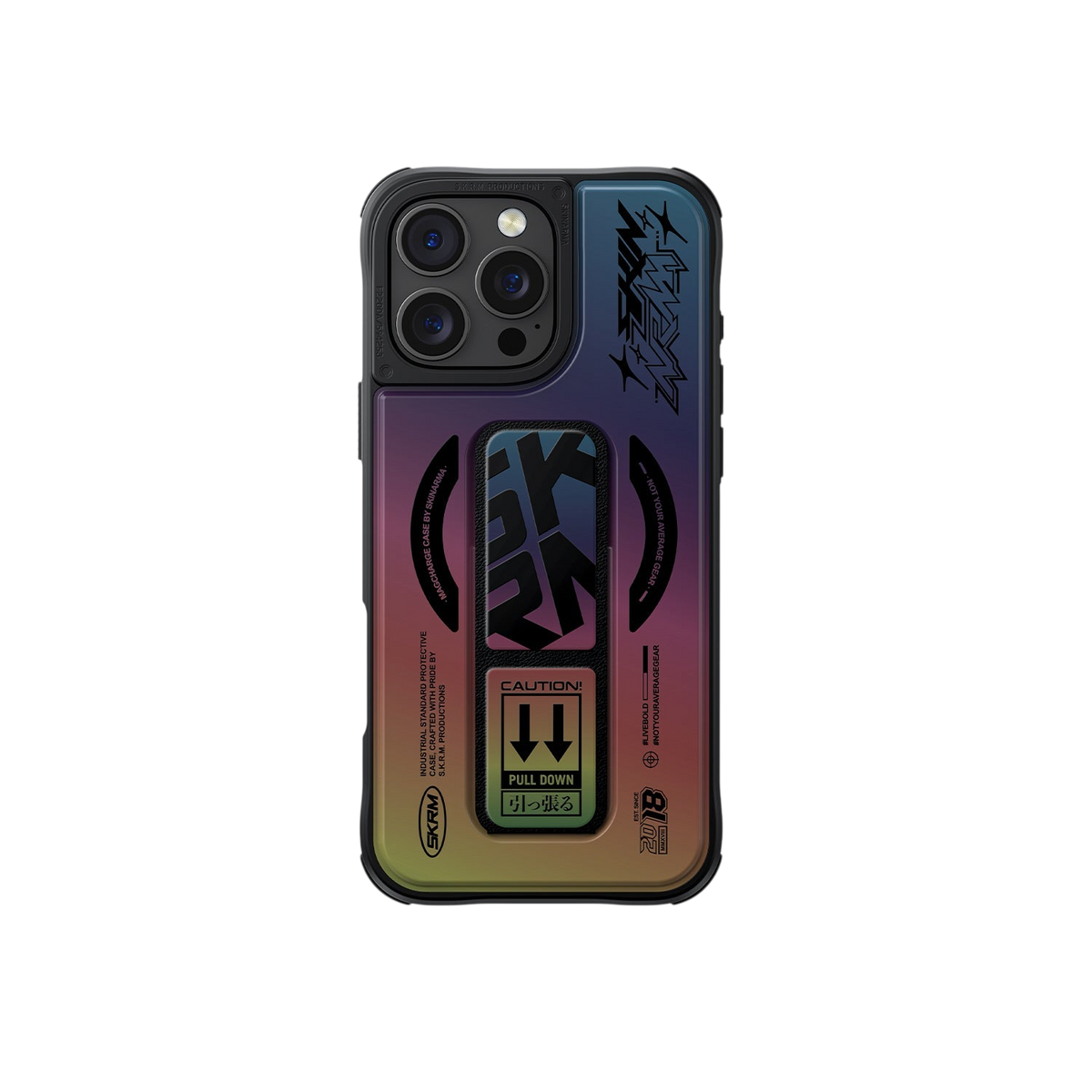 Skinarma KIRA KOBAI Mag-Charge Case with Grip-Stand for iPhone 16 Pro