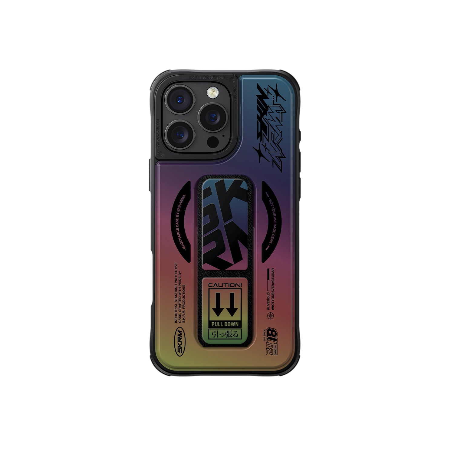 Skinarma KIRA KOBAI Mag-Charge Case with Grip-Stand for iPhone 16 Pro