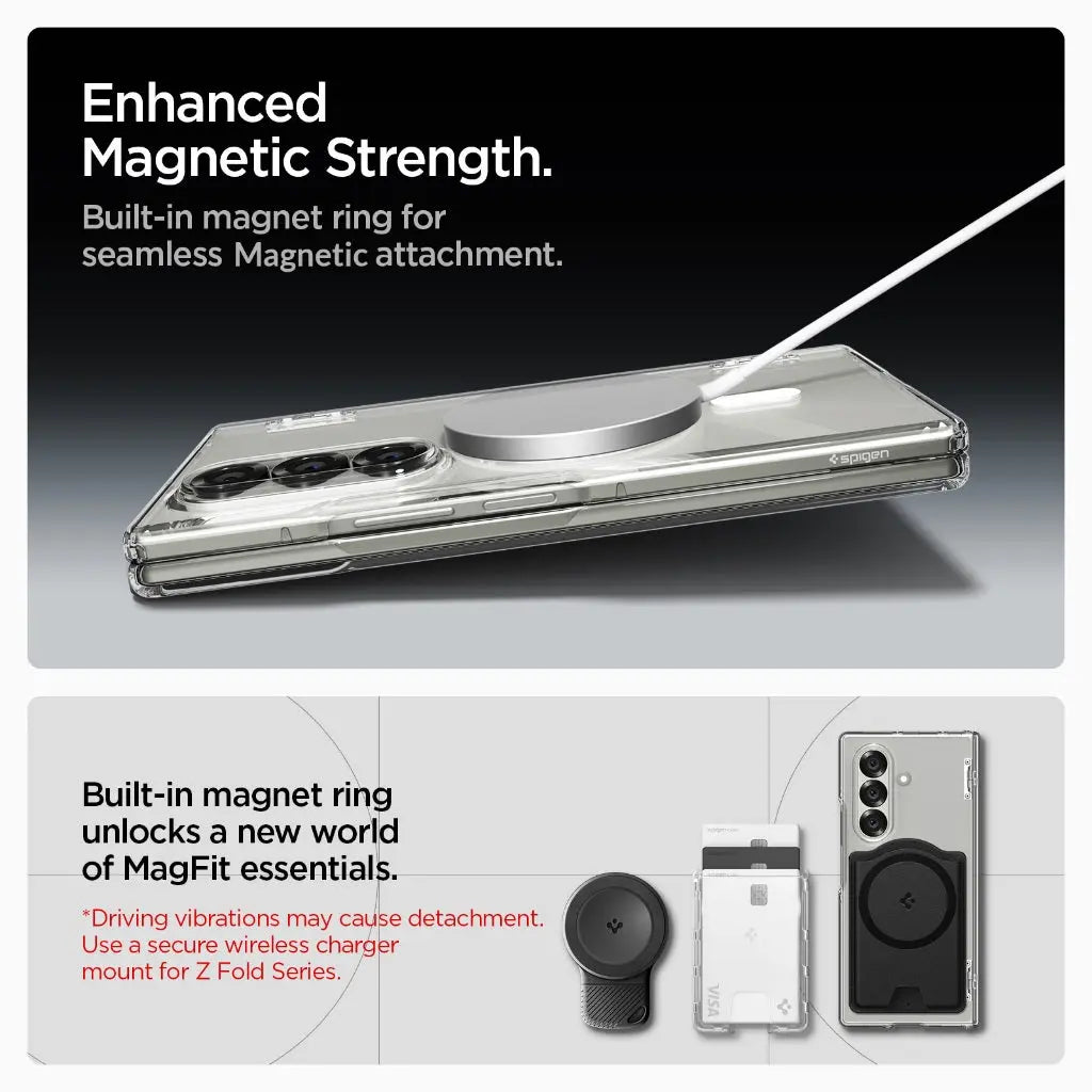 Spigen Ultra Hybrid Pro MagFit Case for Samsung Galaxy Z Fold 7