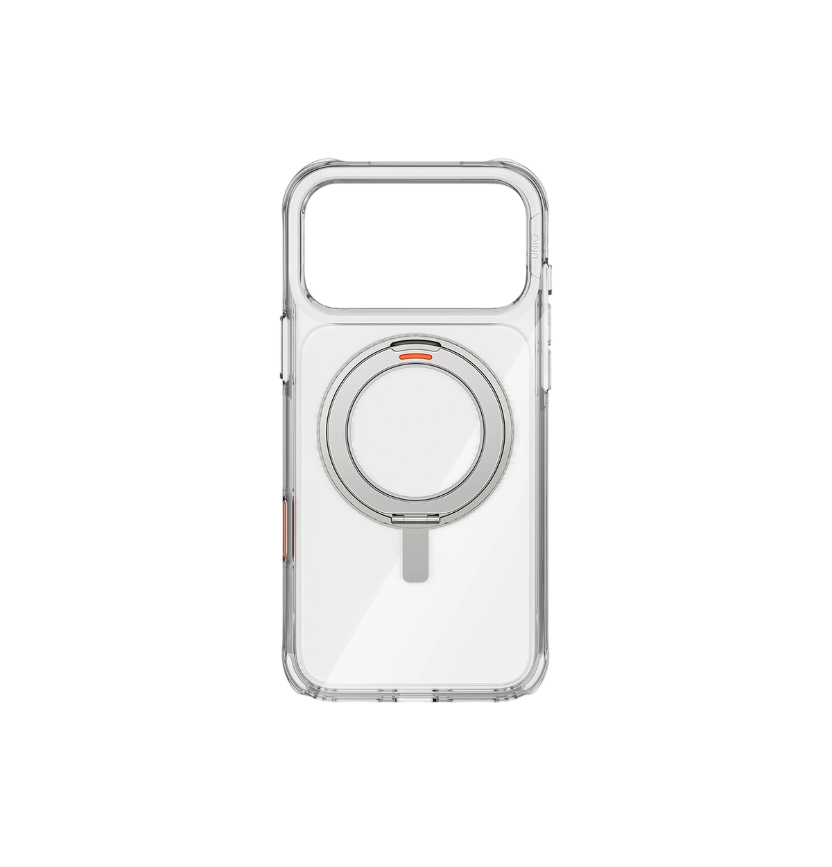 Uniq Swivix Hybrid Clear Case with 360° Rotating Kickstand for iPhone 17 Pro Max