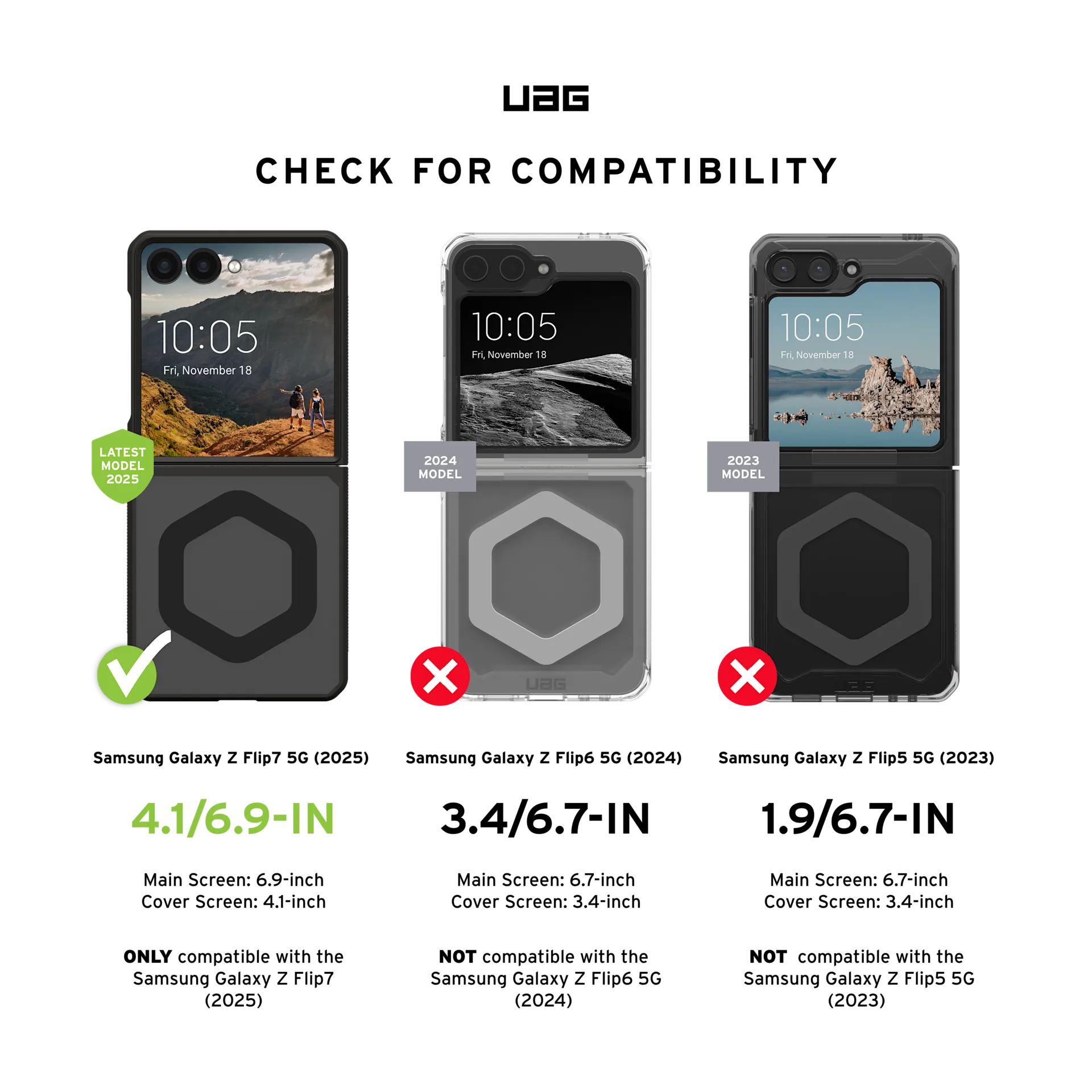 UAG Mouve Case for Samsung Galaxy Z Flip7