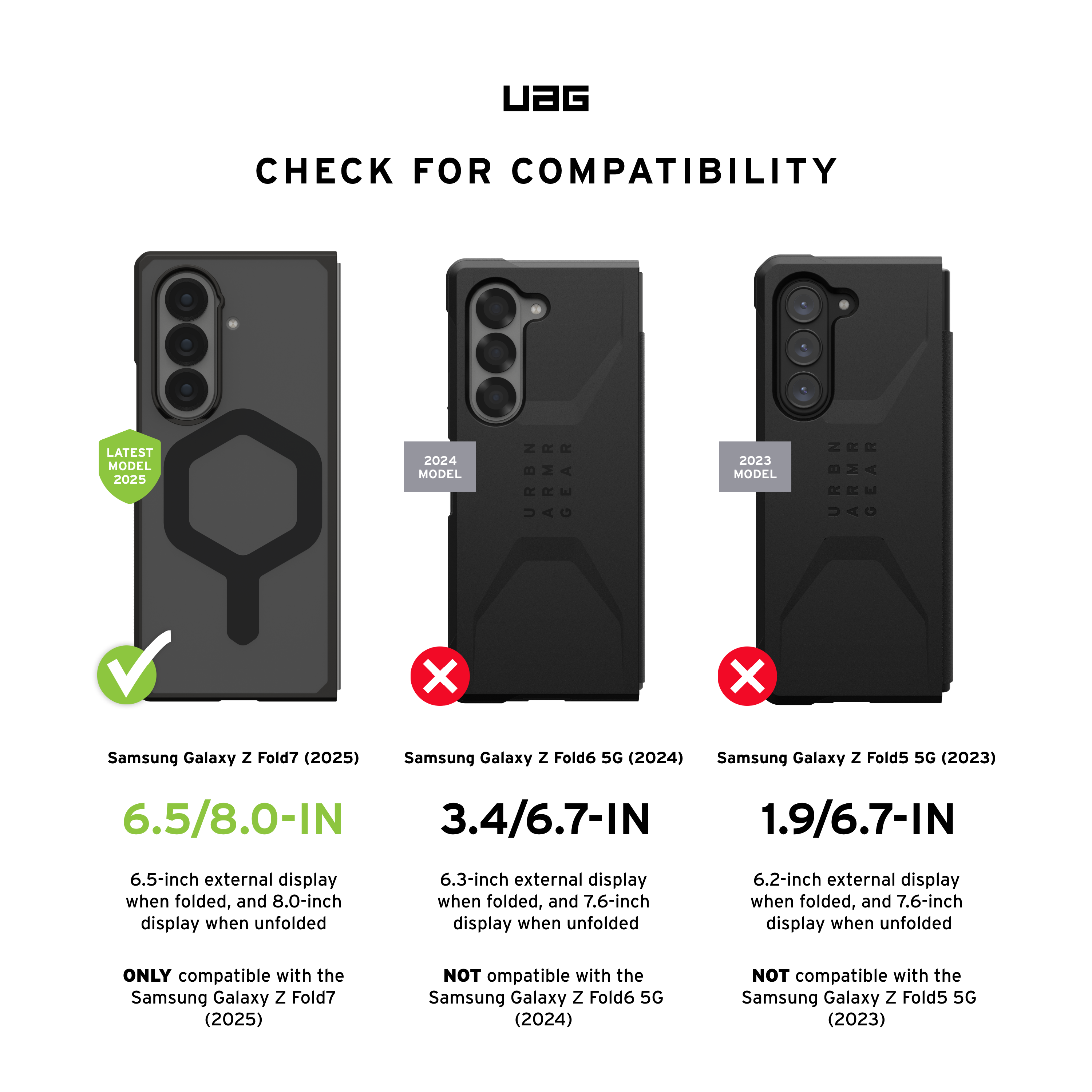 UAG Mouve Case for Samsung Galaxy Z Fold7