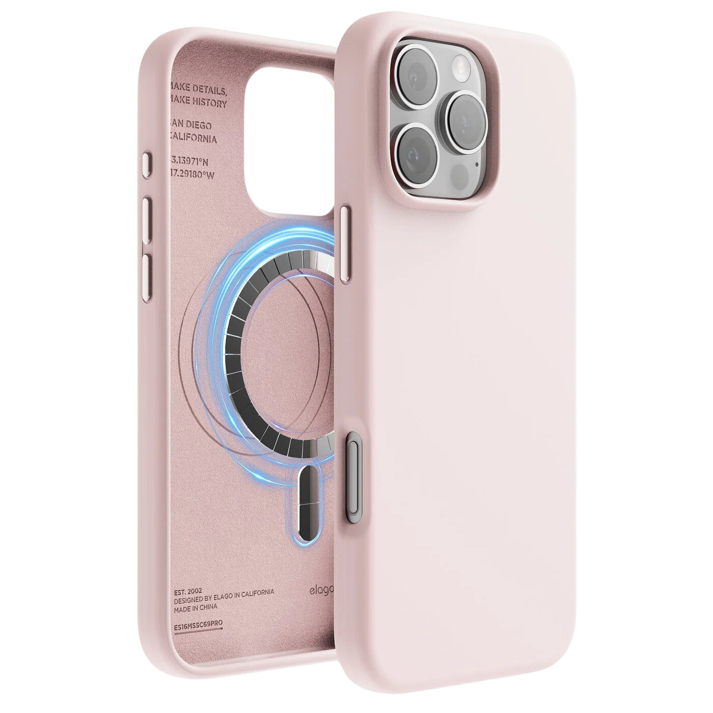 elago MagSafe Silicone Case for iPhone 16 Pro Max