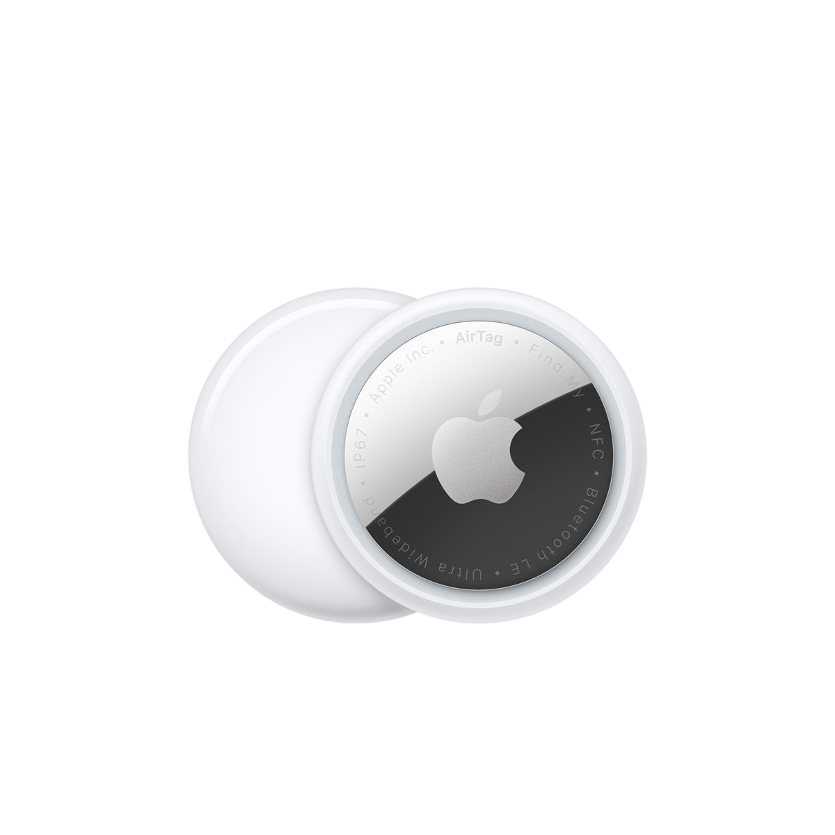 Apple AirTag front and back #pack_1-pack
