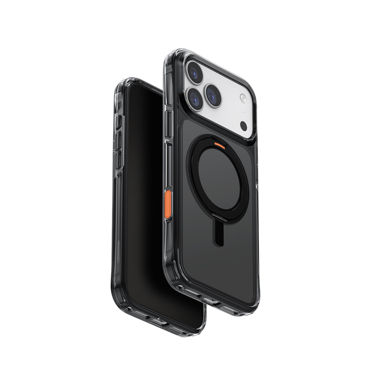 Uniq Swivix Hybrid Clear Case with 360° Rotating Kickstand for iPhone 17 Pro Max