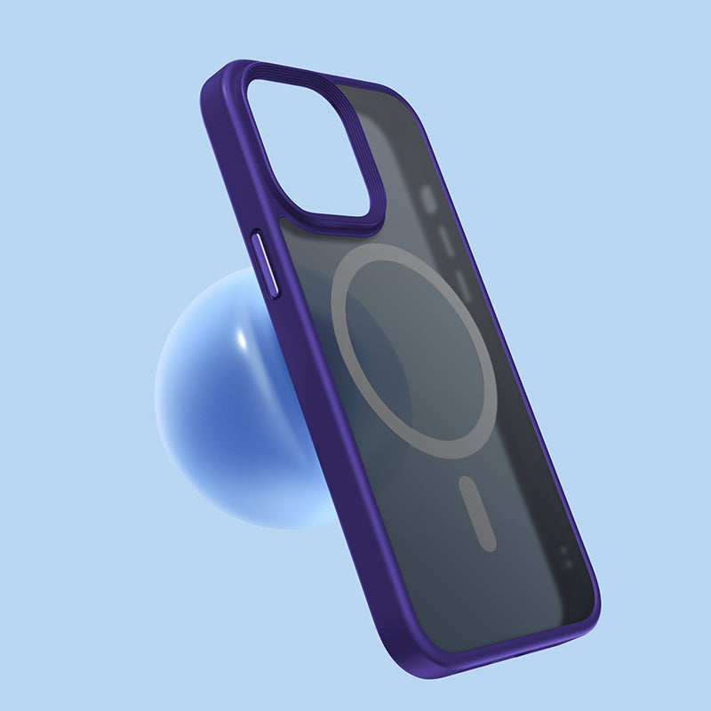 Benks Magnetic Mist Protective Case for iPhone 14 Pro Max - Purple