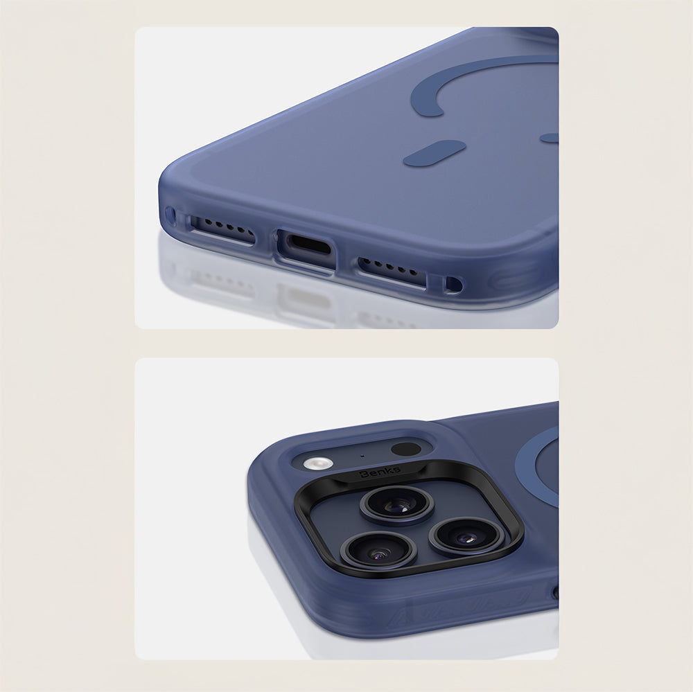 Benks Lucid Armor Case for iPhone 17 Pro & Pro Max - Blue