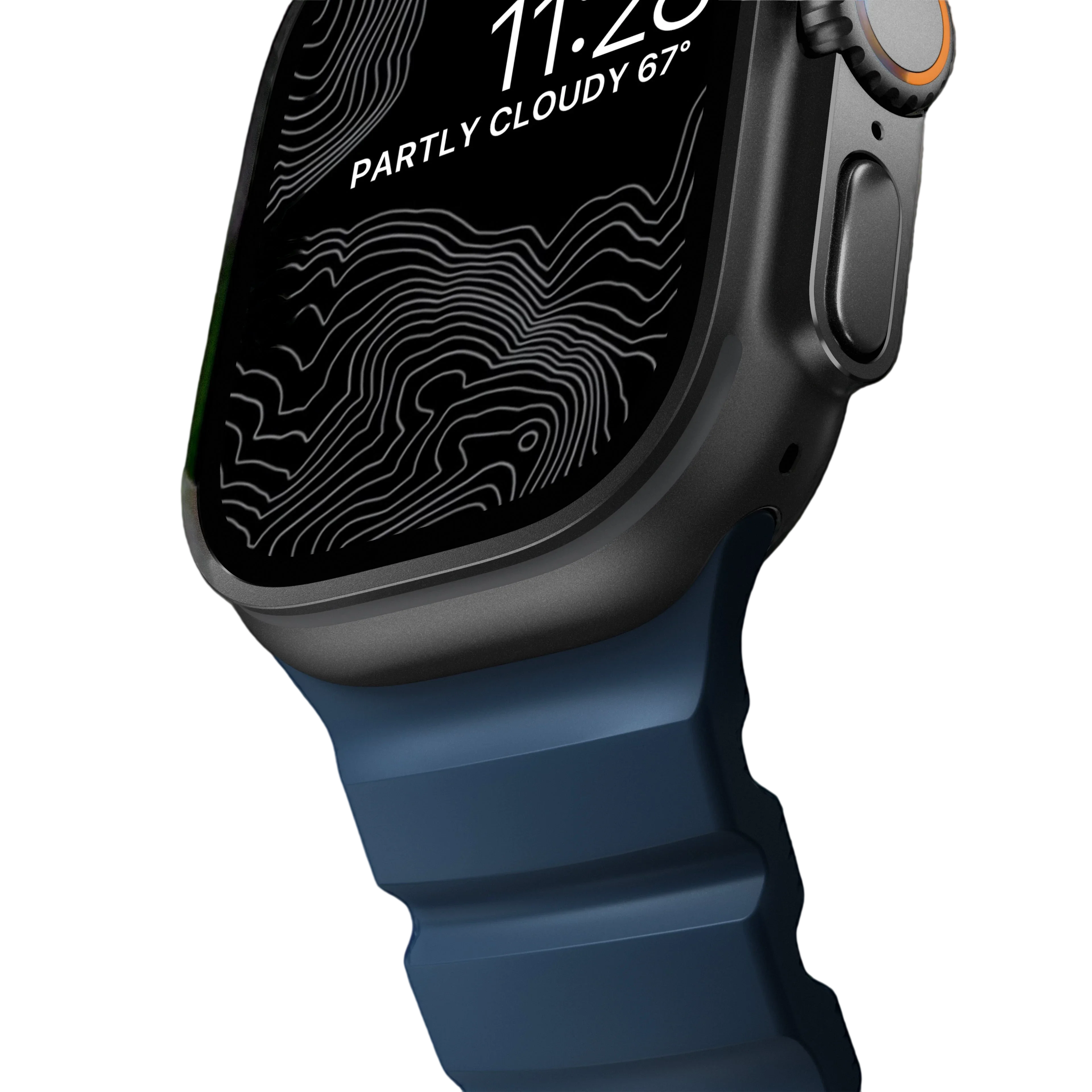 حزام Nomad Rocky Point لسلسلة Apple Watch 49mm / 46mm / 45mm