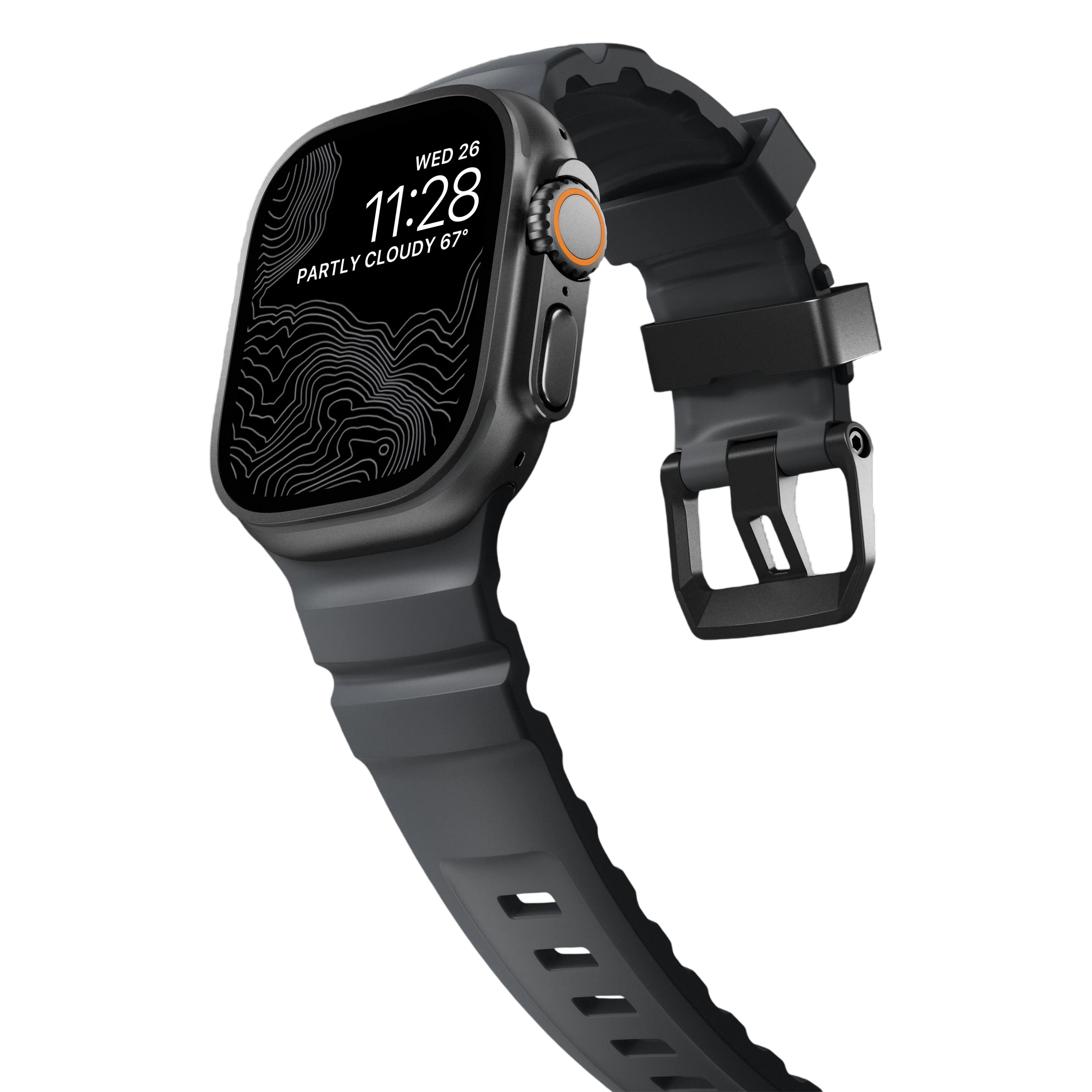 Nomad Rocky Point Band for Apple Watch 49mm / 46mm / 45mm - Storm