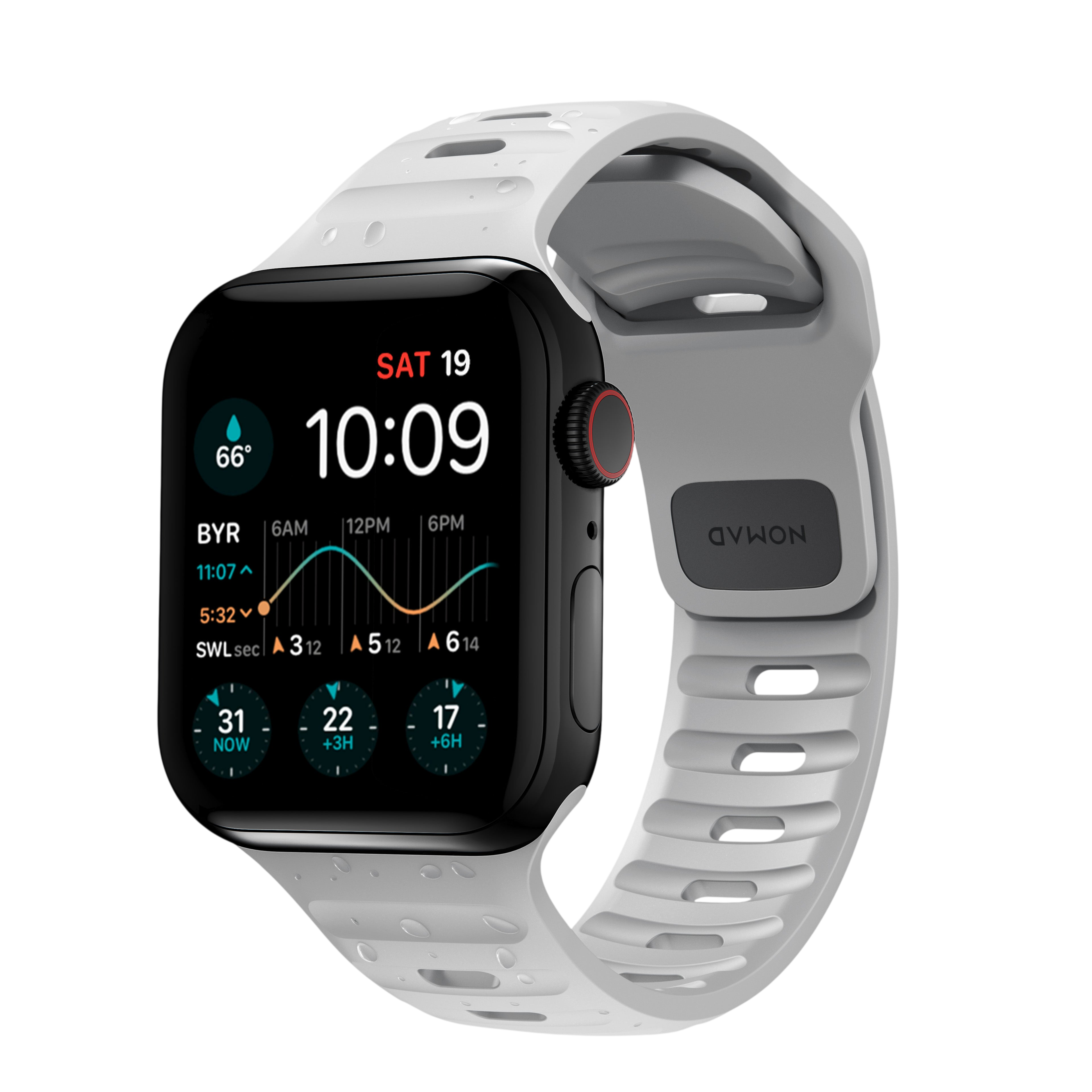 Nomad Waterproof Sport Band for Apple Watch 49mm / 46mm / 45mm