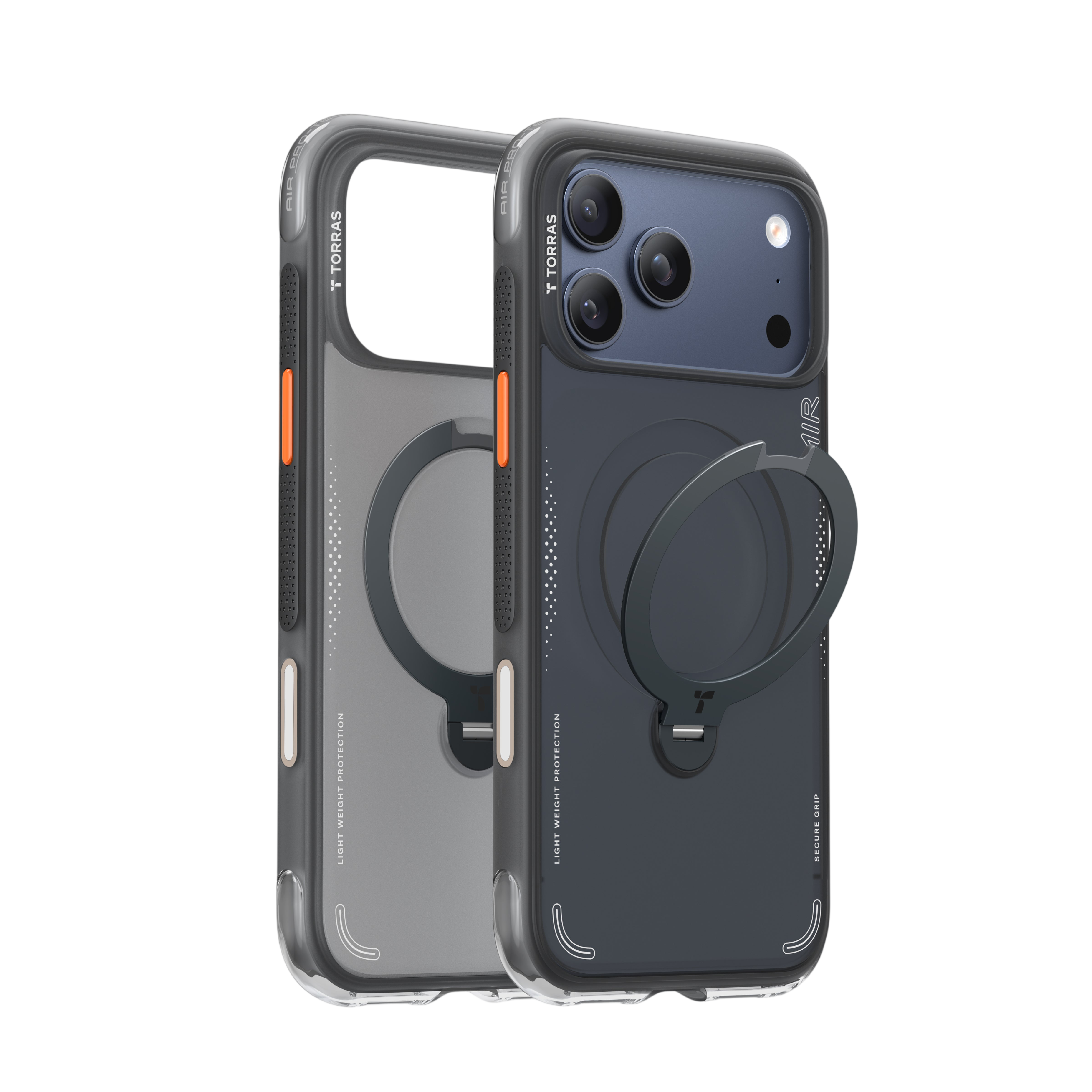 Torras Ostand Q3 Air for iPhone 17 Pro Max - Shadow Black