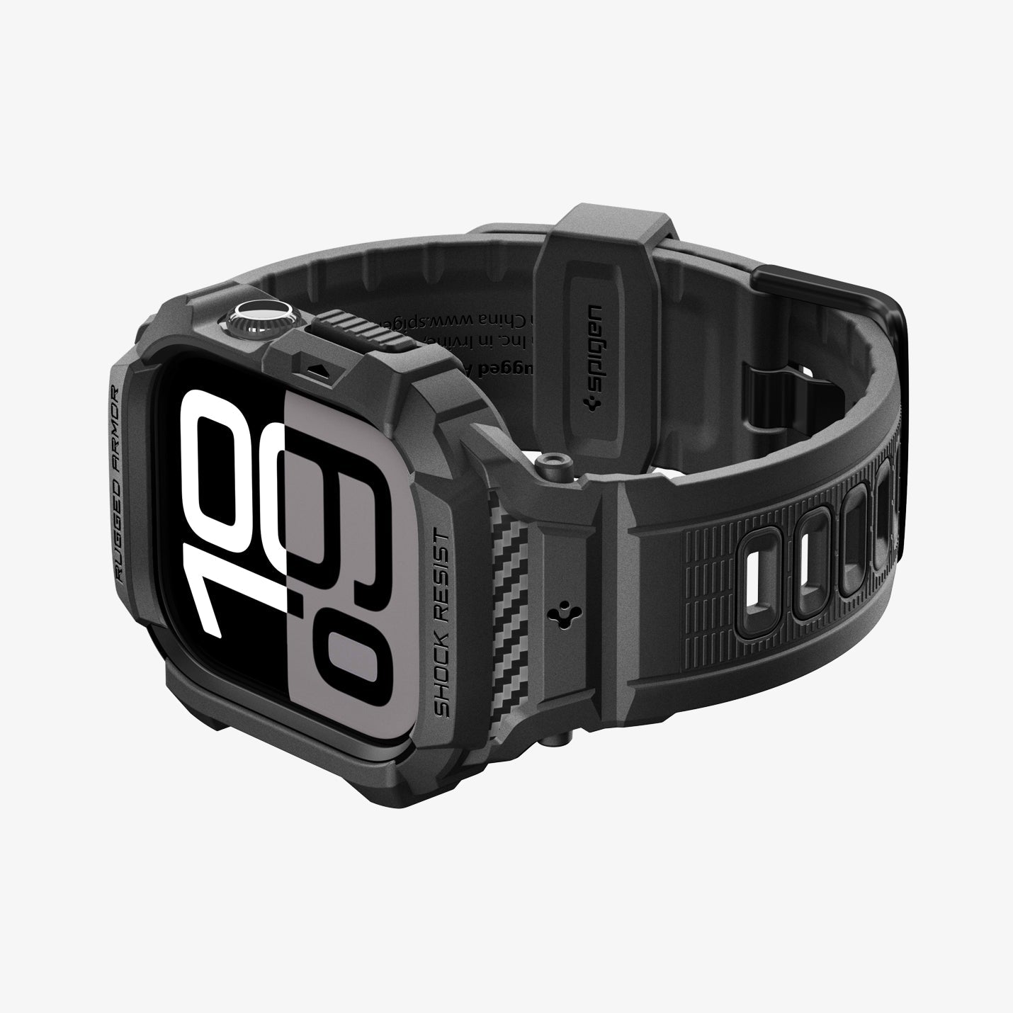 Spigen Rugged Armor Pro 2 Case + Band for Apple Watch Series 11 / 10 46mm