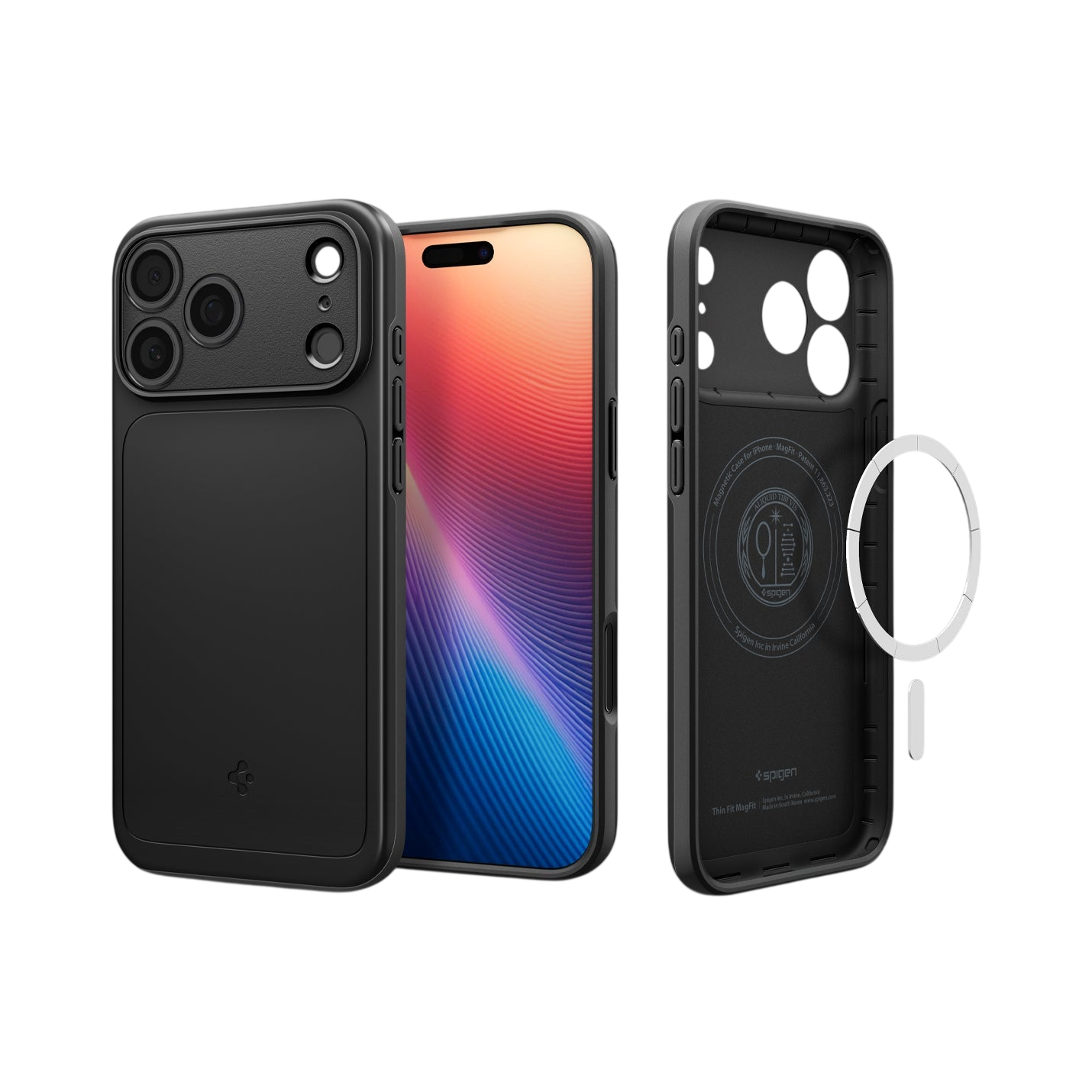 Spigen Thin Fit (MagFit) Case for iPhone 18 Pro / 18 Pro Max & iPhone 17 Pro / Pro Max / Air