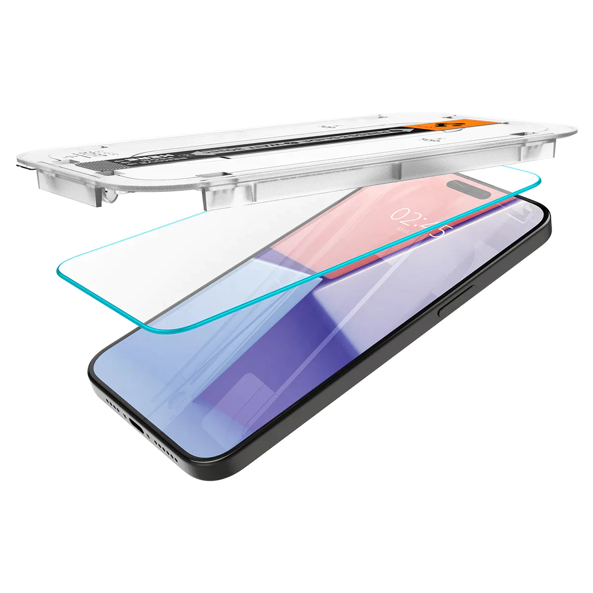 Spigen iPhone 15 Pro Screen Protector EZ FIT GLAS.tR - 1 Pack